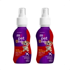 Kit 2 Bite Stop Mypetone Spray Amargo Adestrador Anti lambida, Mordedura e Destruição de Objetos - 120 ml