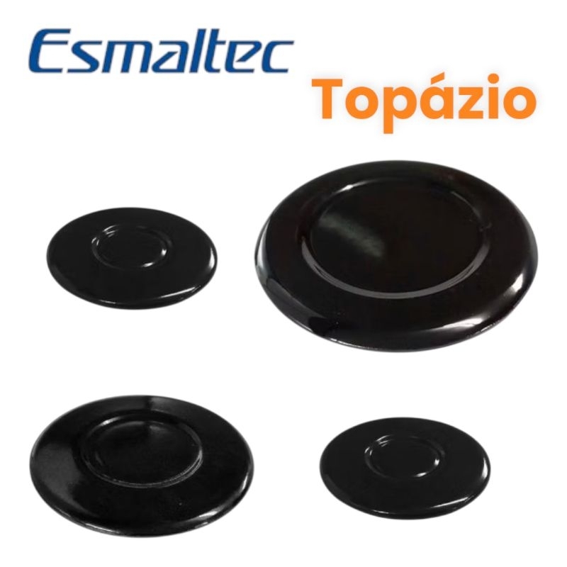 Espalhadores Tampinha Fogão Esmaltec Fischer Topázio 4 Bocas