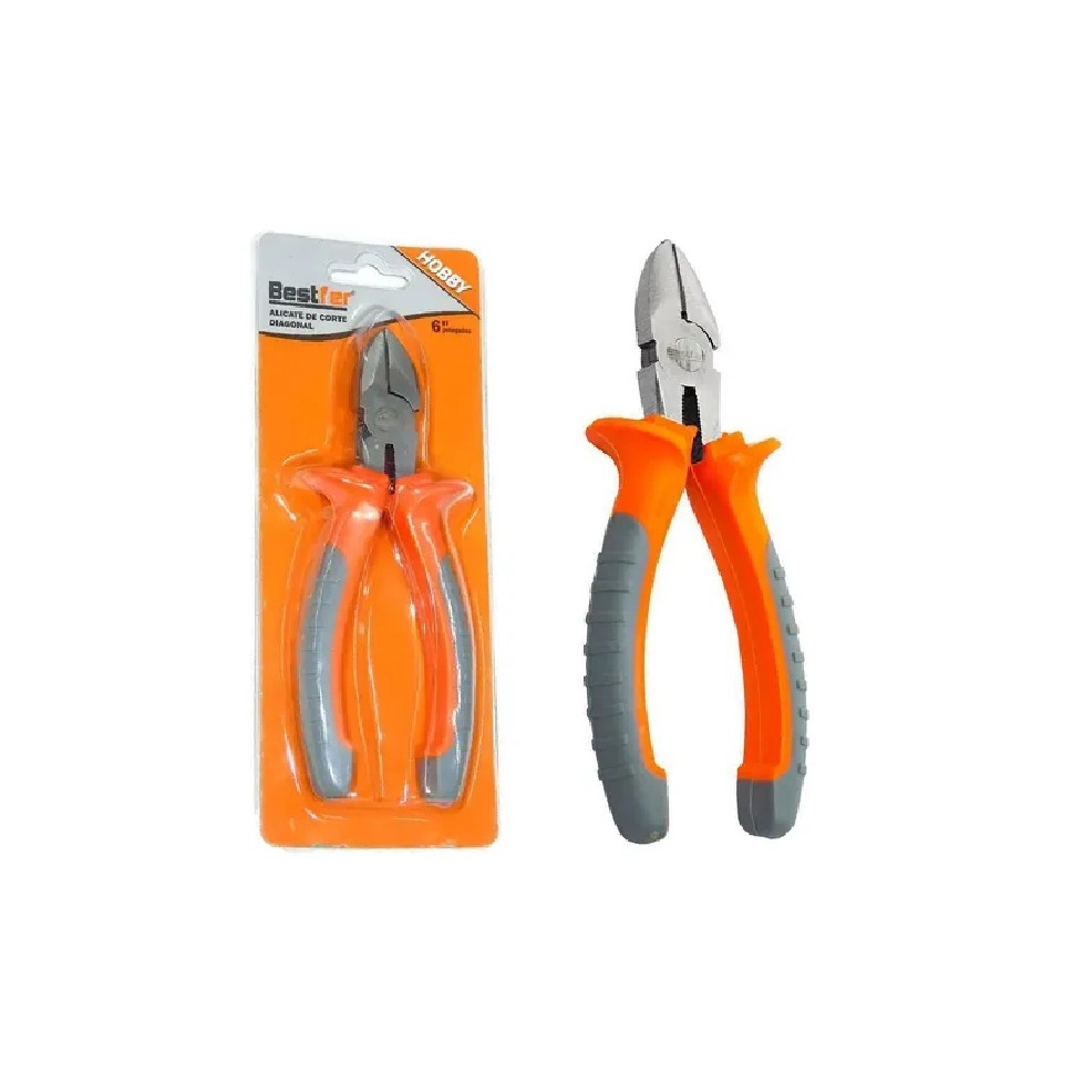 Alicate Corte Diagonal Fios Arames Artesanato Hobby 17x6cm