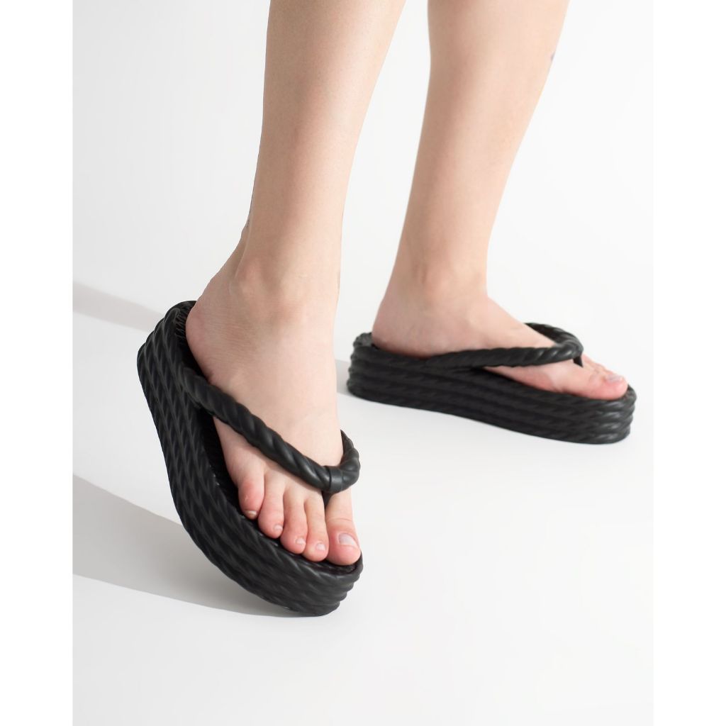 Chinelo 3 Tranças Feminino Plataforma Nuvem Ortopèdico Macio Confortavel