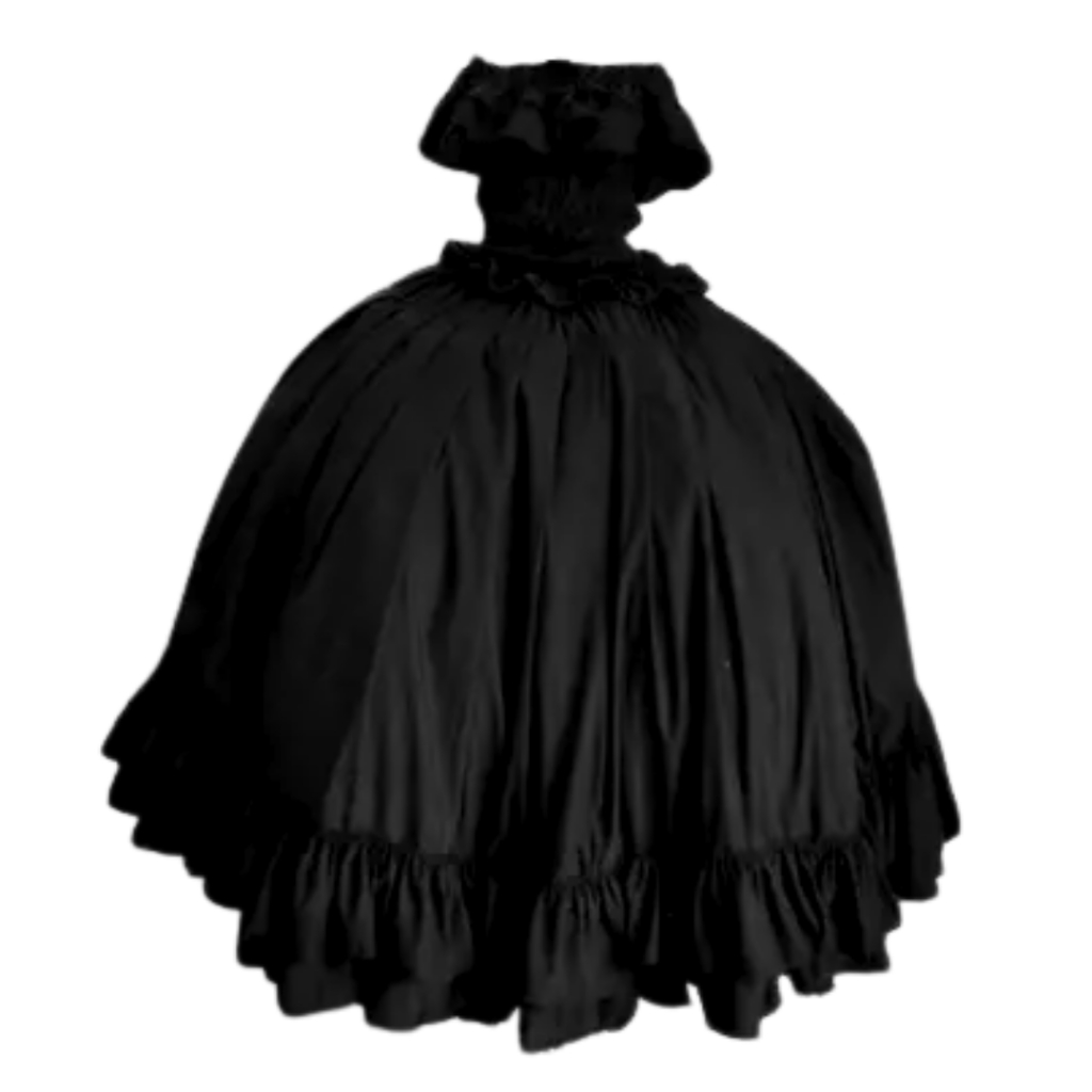 Vestido Preto - Pombogira/Pombagira - Maria Padilha/Quiteria/Mulambo - Umbanda e Candomblé