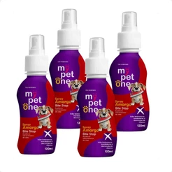 Kit 4 Bite Stop Mypetone Spray Amargo Adestrador Anti lambida, Mordedura e Destruição de Objetos - 120 ml