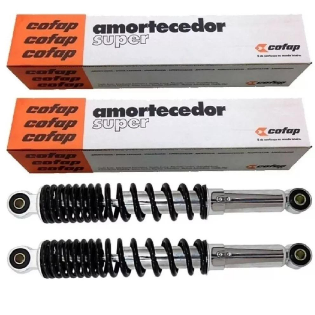 Par Amortecedor Suspensão Traseira Yamaha Ybr 125 Factor 2009 10 11 12 13 14 201