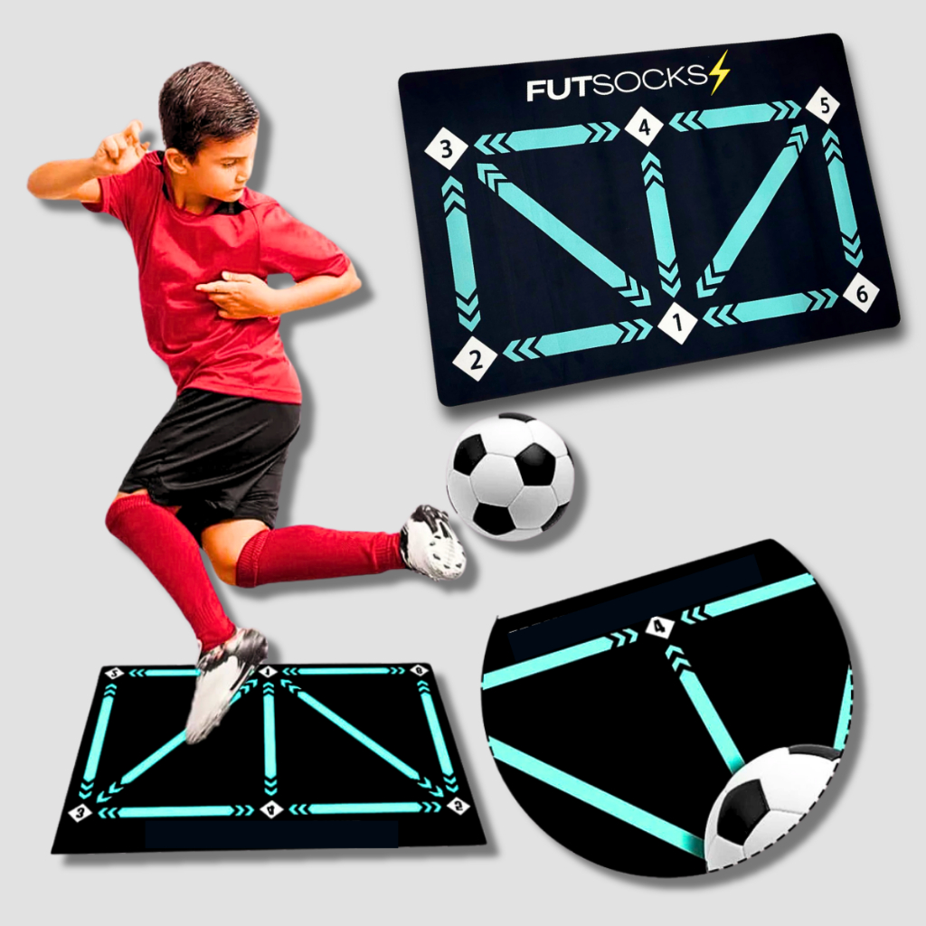 Tapete De Treinamento De Futebol Dobrável Antiderrapante portátil pro yoga pilates profissional funcional treino