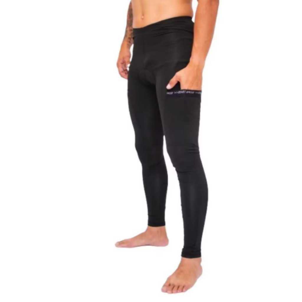 Calça de Ciclismo Forro em Gel/Espuma Bolsos Masculina Preta Inverno Bike Pedal Mtb em Oferta na Shopee
