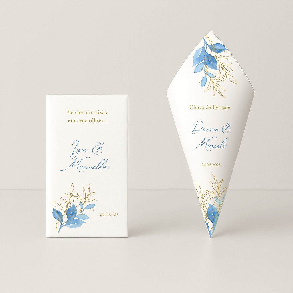 Cones de Pétalas e Lenços Lágrimas de Alegria Casamento Personalizado em Oferta na Shopee