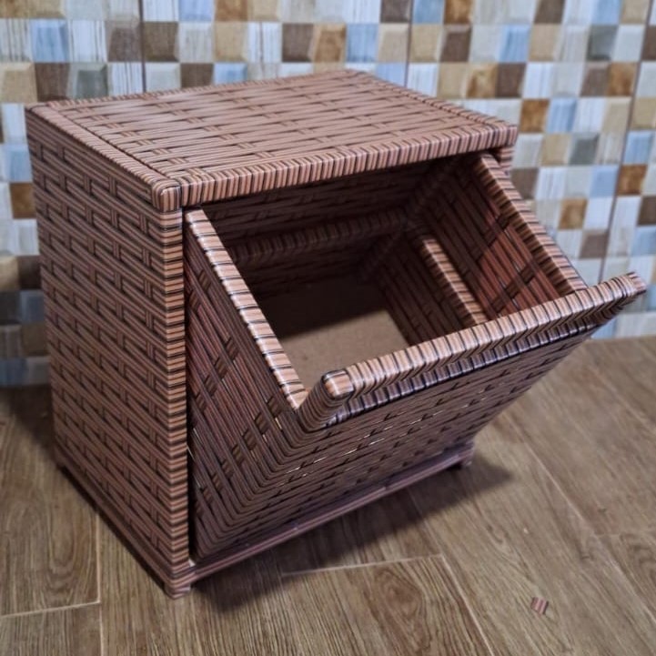 roupeiro basculante, cesto de roupas, fibra sintética 44x30x45 em Oferta na Shopee