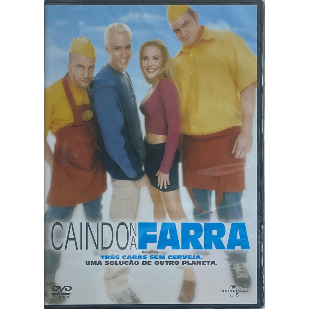 Caindo na Farra - Três Caras sem Cerveja - DVD Lacrado Original