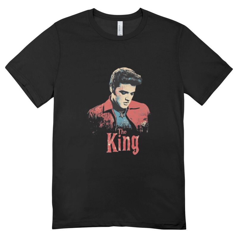 Camiseta Algodão Unissex Tshirt Elvis The King