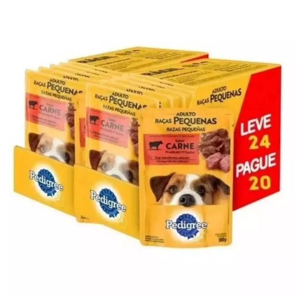 Alimento Umido Pedigree Sache Carne Ao Molho - Comprar com Melhor Preço em Essenciais para Culinária