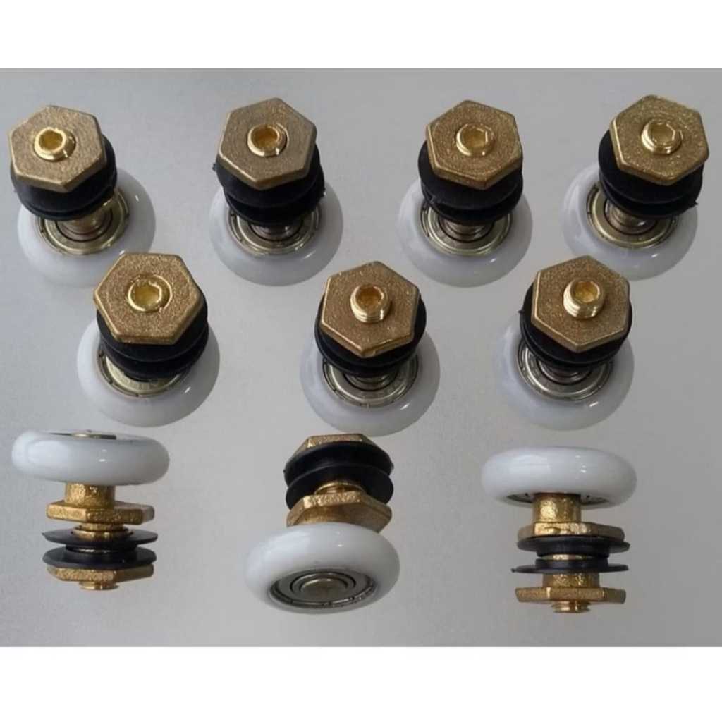 Kit Com 10 Roldanas com regulagem Excêntrica para Box ou Kit Engenharia 8 /10mm