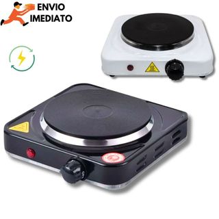 Fogão Cooktop Fogareiro Elétrico Portátil 1 Bocas 1000W 5 Temperaturas Serve em Qualquer …