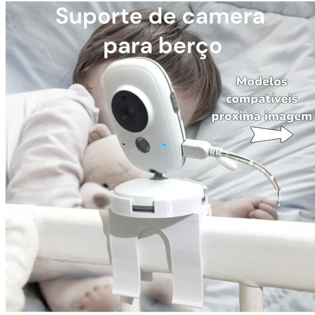 Suporte de Berço - Camera Baba Eletronica
