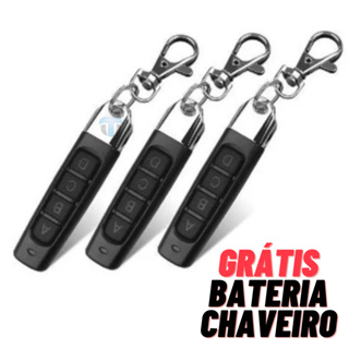 Controle Portão Eletrônico Universal 433MHz | Bateria Inclusa | Pronto para Uso | PPA Garen IPEC JFL em Oferta na Shopee