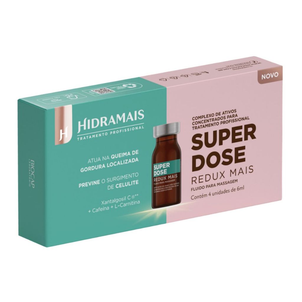 Super Dose Redux Mais Redução E Definição Corporal - Hidramais