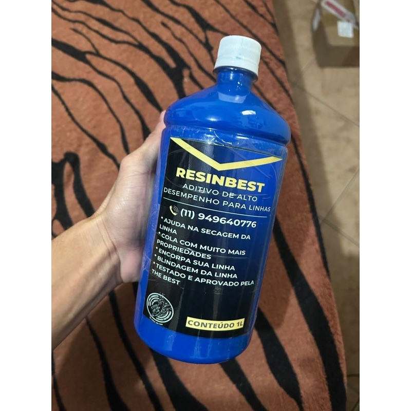 Resina Acrílica para linha 1.1KG - Aditivo de alto desempenho. (COLA RESINADA 2 em 1)
