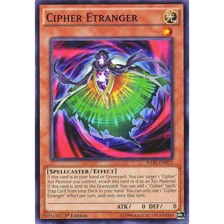 YUGIOH CARDS Un - ETRANHO CRIPTICO 1ª EDIÇÃO RATE - PT011