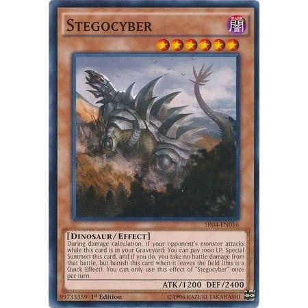 YUGIOH CARDS Un - ESTEGOCIBER 1ª EDIÇÃO SR04 - PT016