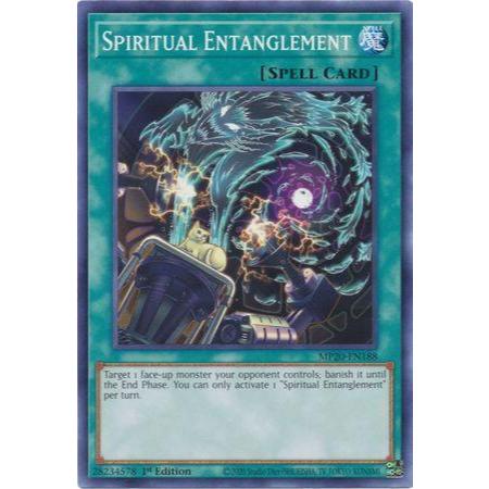 YUGIOH CARDS Un - ENTRELAÇAMENTO ESPIRITUAL 1ª EDIÇÃO MP20 - PT118