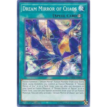 YUGIOH CARDS Un - ESPELHO ONIRICO DO CAOS 1ª EDIÇÃO CHIM - PT089