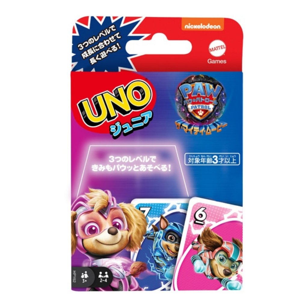 UNO Paw Patrol Card Game Kids Toy Game – Chase Skye Marshall – Direct from Japan
