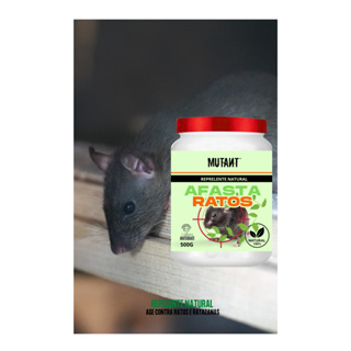 Repelente natural xo ratos afasta ratos (100% seguro ao pets ) 500g em Oferta na Shopee