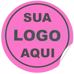 Adesivo Personalizado Etiqueta Adesiva Personalizada 3x3cm 1000 UNIDADES 500, 300 E 200 Premium PROMOÇÃO