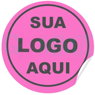 Etiquetas Adesivas Personalizada 1000 UNIDADES, 750, 500, 300 E 50 Premium 3x3 cm  PROMOÇÃO em Oferta na Shopee