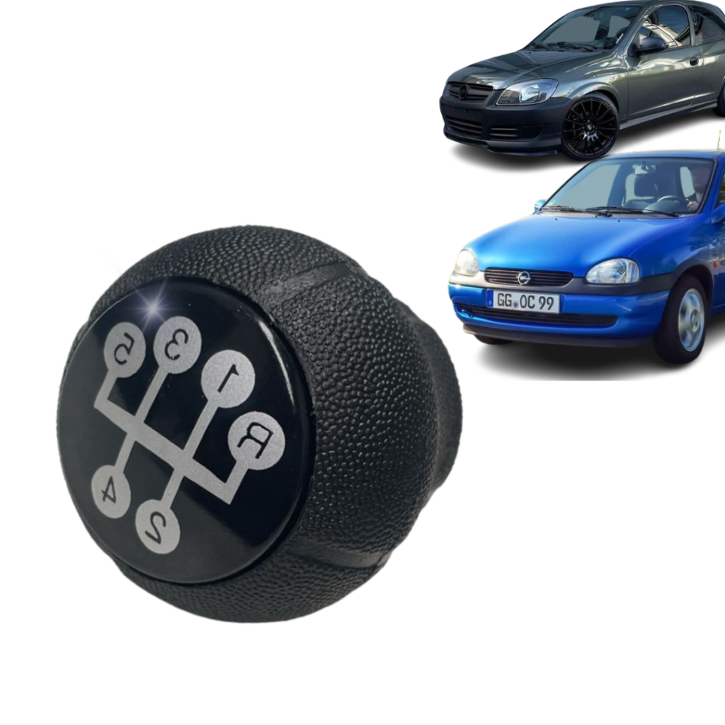 Bola Manopla Câmbio 5 Marchas Corsa Celta Prisma Montana Vectra - Preto em Oferta na Shopee