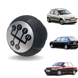 Manopla Câmbio Bola Corsa Celta - Prata em Oferta na Shopee