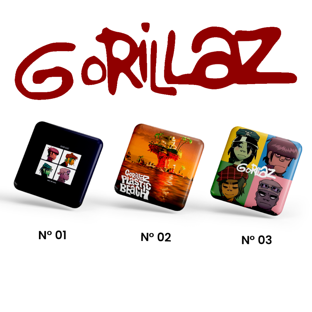 Pin Gorillaz em Oferta | Shopee 2026
