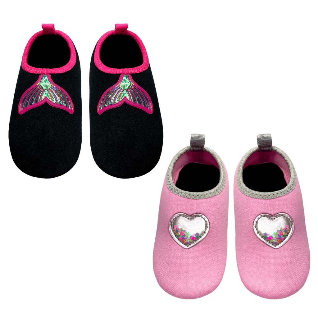 Kit Infantil Sapatilha Menina Antiderrapante Premium Macia Conforto Calce Fácil Magicc S110-S112