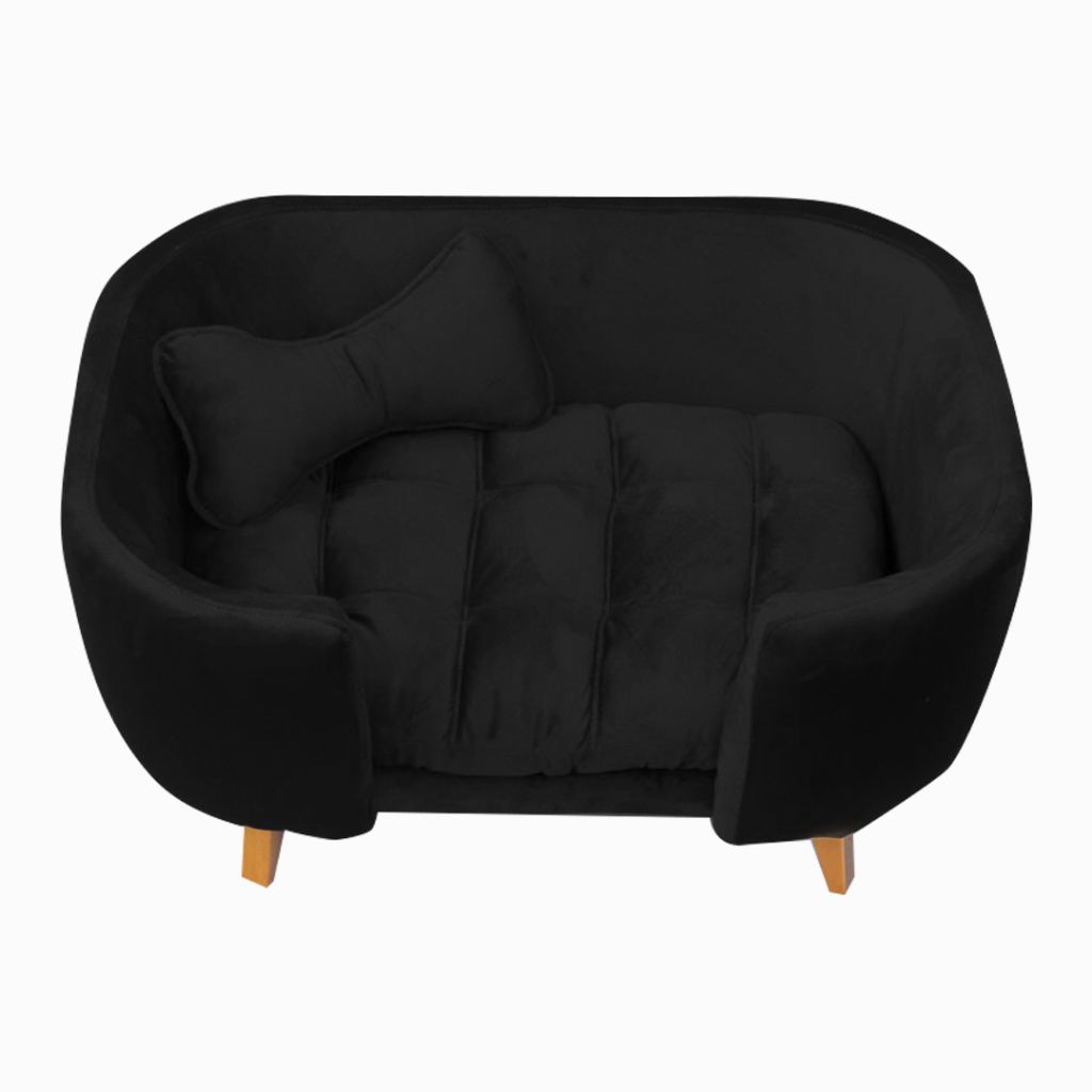 ENVIO IMEDIATO - Poltrona Cama Pet Hanna Decorativa Veludo em Oferta na Shopee