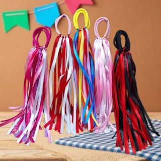 Xuxinha de Cabelo Elástico Acessório Carnaval Festa Junina Fitilho Rosa Colorido em Oferta na Shopee