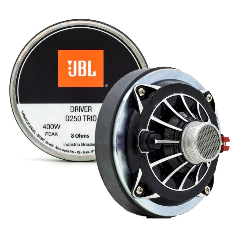 Driver JBL Selenium D250 Trio 200w Rms 8 Ohms Para Som em Oferta na Shopee