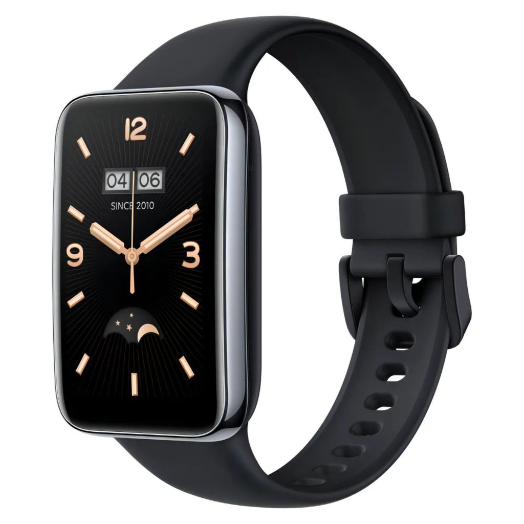 Smartwatch Xiaomi Smart Mi Band 7 Pro Preto Tela Amoled 1.64" 5ATM com GPS e 110 Modos de ...