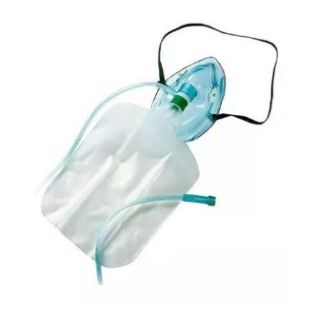 Máscara alta concentração de oxigênio adulto em Oferta na Shopee