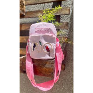 Bolsa Mini Bag Bordada Verão Alça Transversal Regulável em Oferta na Shopee