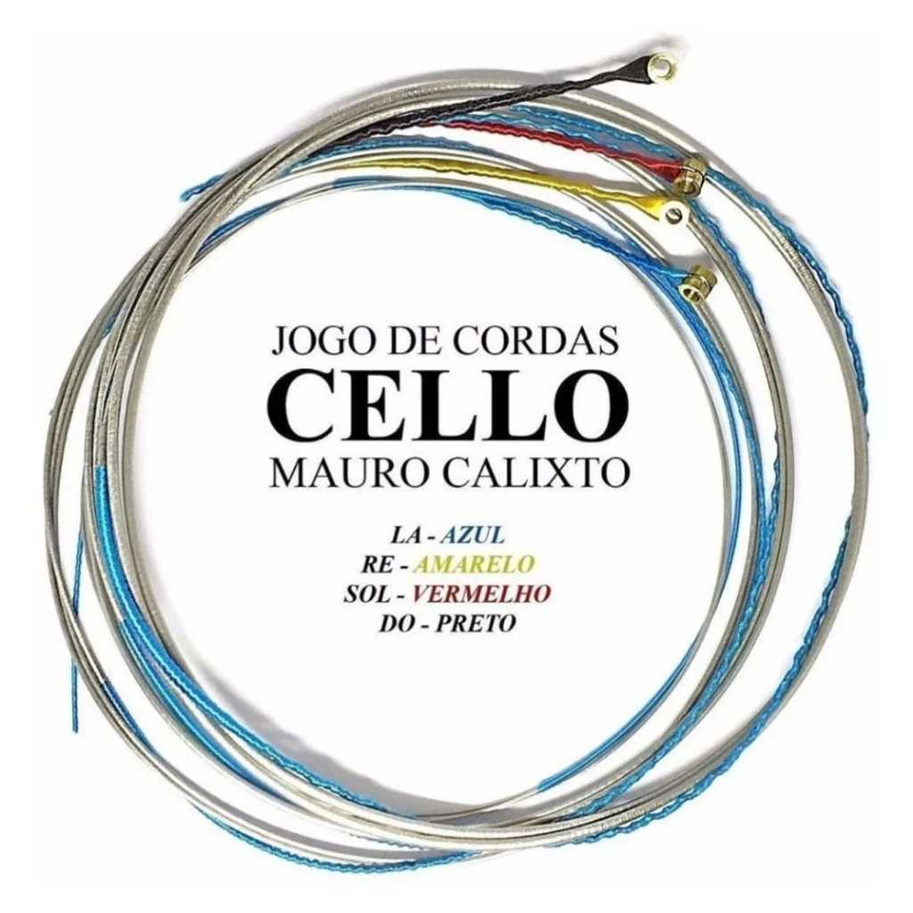 Encordoamento Para Violoncelo Mauro Calixto