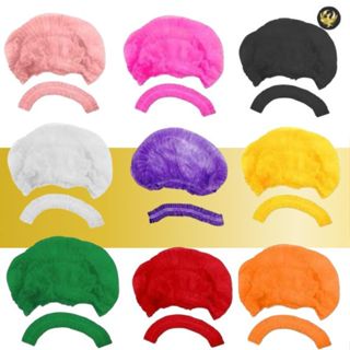 Touca Tnt Descartável Colorida - Kit C/ 100 Unidades em Oferta na Shopee