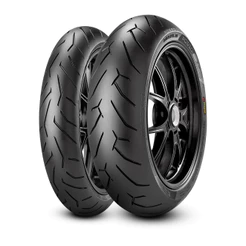 Par Pneu Pirelli Diablo Rosso 2 120/70-17 180/55-17 - Z800 Z900 Xj6 Ninja Mt07 Mt09 Hornet Cbr Bandit Srad 750 1000