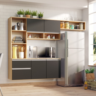 Armário Cozinha Compacta Sol 5 Portas 1 Gaveta em Oferta na Shopee