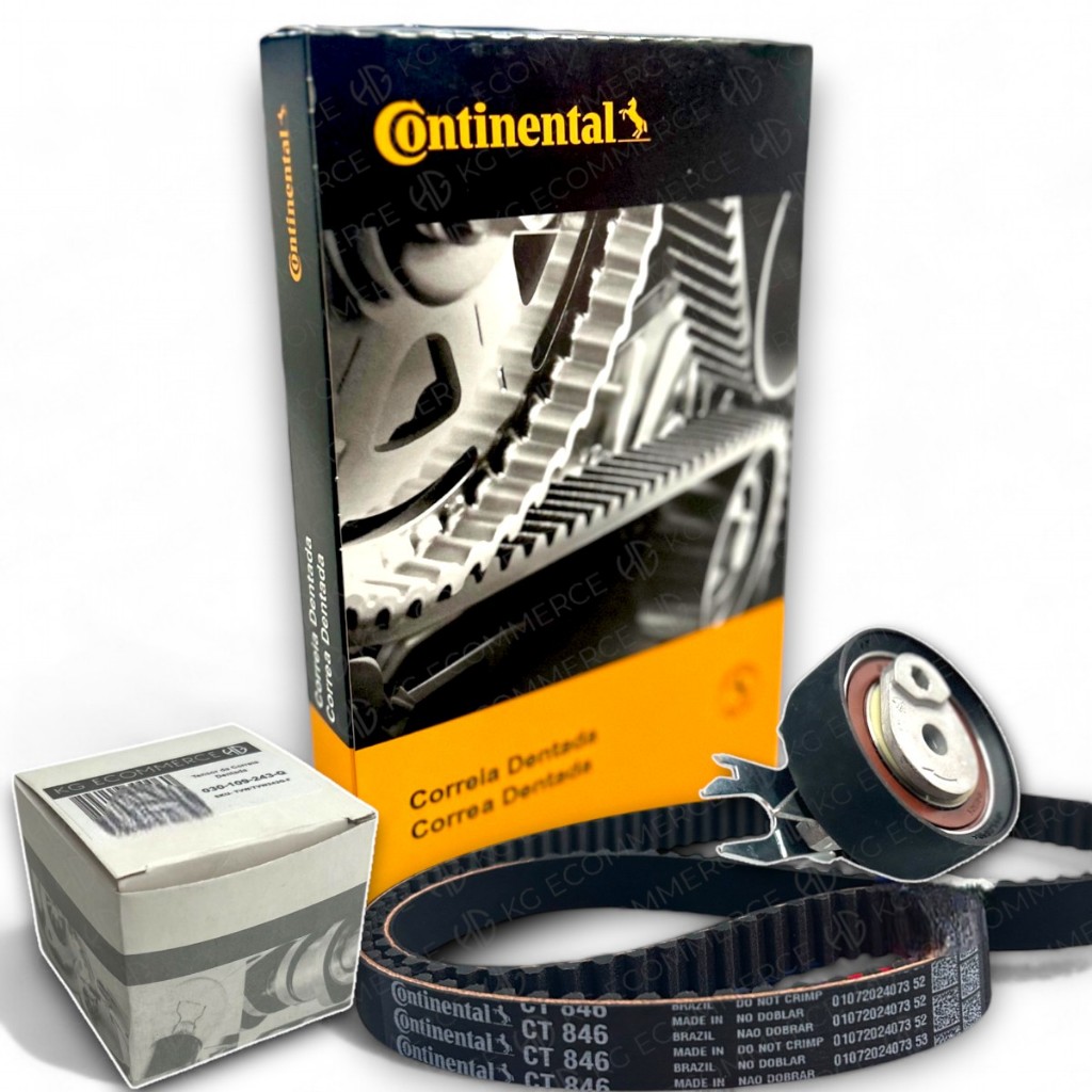 Kit Correia Dentada + Tensor Vw Gol Fox Voyage Polo 1.0 8v Original em Oferta na Shopee