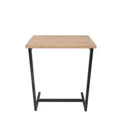 Mesinha Lateral Homo Office Apoio De Canto Sofá Cama Leitura E Notebook