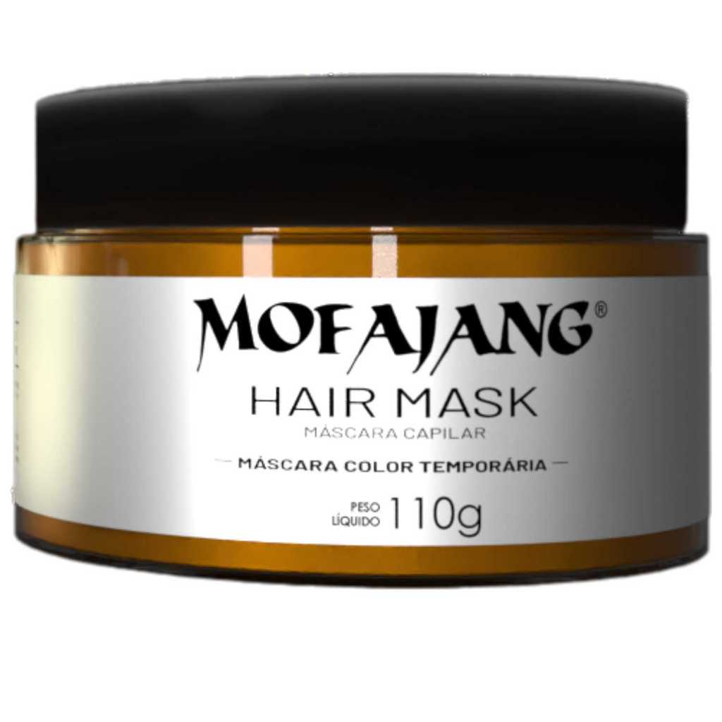 Mofajang Orange 110g: Cera de Coloração Temporária Faça Você Mesmo