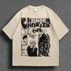 Camiseta Algodão Hunter x Hunter Kurapika To Turn Into Trash