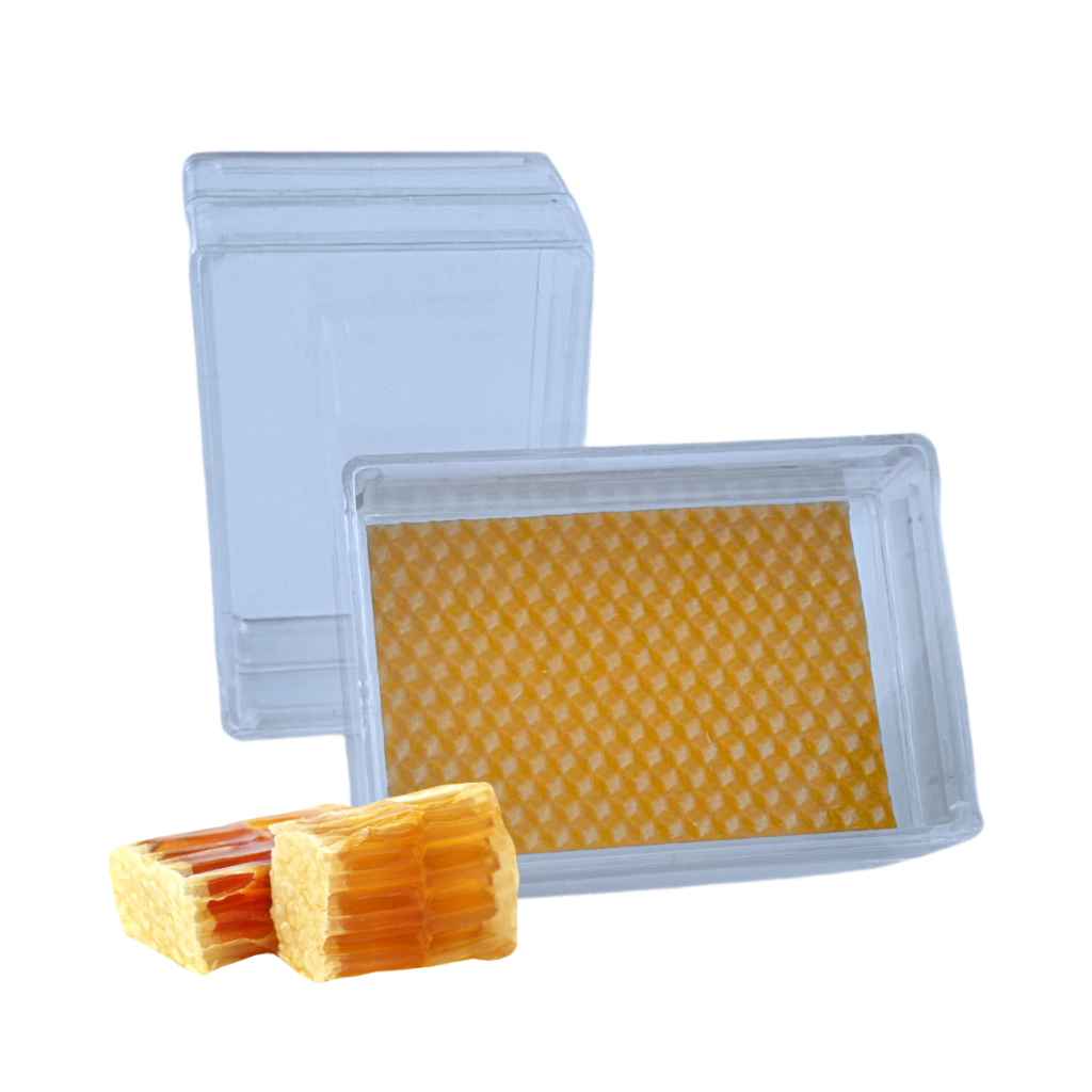 Kit Cubo Favo de Mel Melgueira Embalagem Acrílica Transparente Colmeia Apicultura 12, 24, 48, 60 Un em Oferta na Shopee