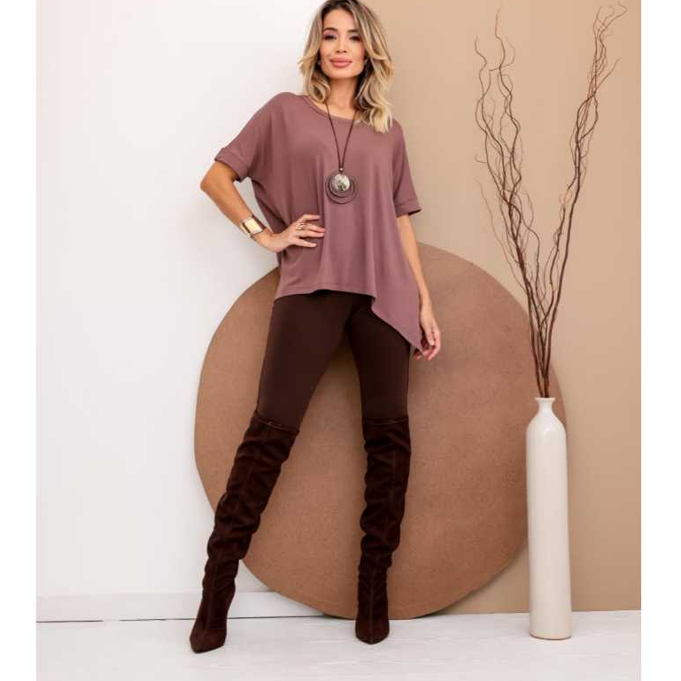Blusa Ampla Feminina Larguinha Com Manga Mega Confortável