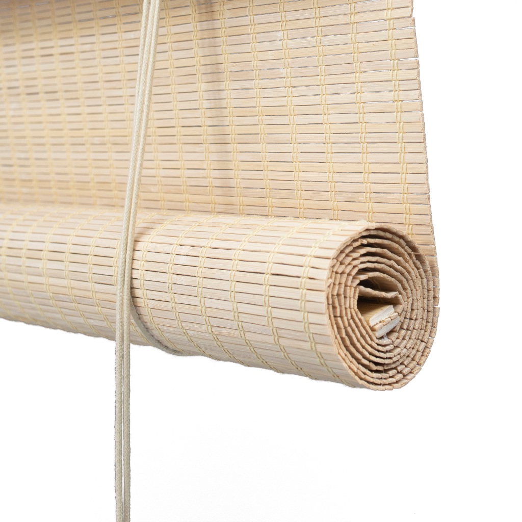Persiana Rolo Bambu 50cmx  x 60cm - Linha Bauhaus cor Fresno