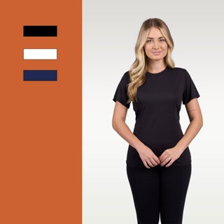 Baby look esportiva corrida academia toque gelado 100% poliamida em Oferta na Shopee